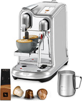 Macchina per caffè espresso Sage Nespresso Creatista Pro, acciaio inossidabile, acciaio inossidabile spazzolato