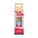 Colorante alimentare Funcakes Gel Blue Baby: colorante alimentare altamente concentrato per pasta, panna, fondente e marzapane. Dosaggio facile. Una sola goccia per creare colori vivaci. Halal. 30 g.