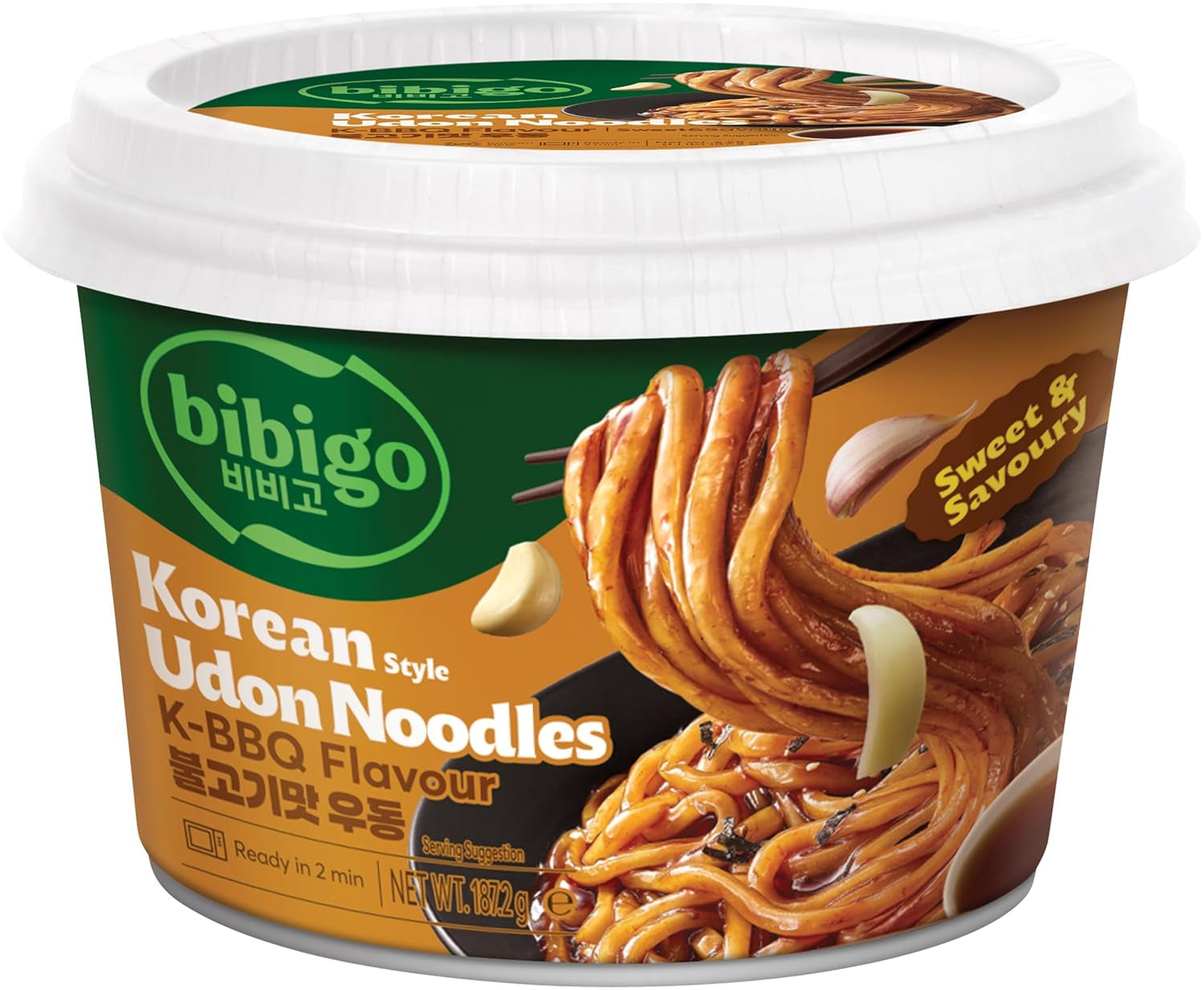 BIBIGO - Tagliatelle Udon coreane alla griglia - (1 x 187,2 g)