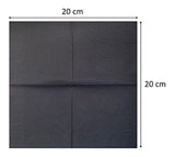 Ser22206772 Lampada a sospensione Coktail, tovagliolo, 20 X 20, 2 veli, piega 1/4, 100 tovaglioli con bordo singolo, rosso