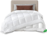 VOUNOT Piumino 155X200Cm, Set Piumino Invernale 4 Stagioni da 2 500GSM, composto da 2 trapunte annodate insieme Piumino Adattabile per l'estate e l'inverno, Piumini e trapunte Standard Oeko-Tex Naty Shop Set 2 coperte 4 stagioni da 135X200Cm