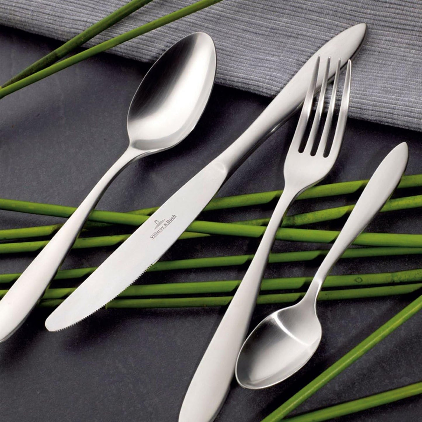 Villeroy And Boch Arthur Posate per 6, 24 pezzi, acciaio inox Kitchen Naty Shop