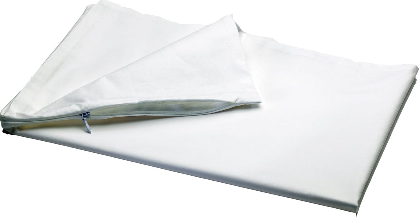 Federa per cuscino Mediflow aloe vera, proteggi cuscino, cotone, bianco, 40 X 80 cm Naty Shop cuscini standard