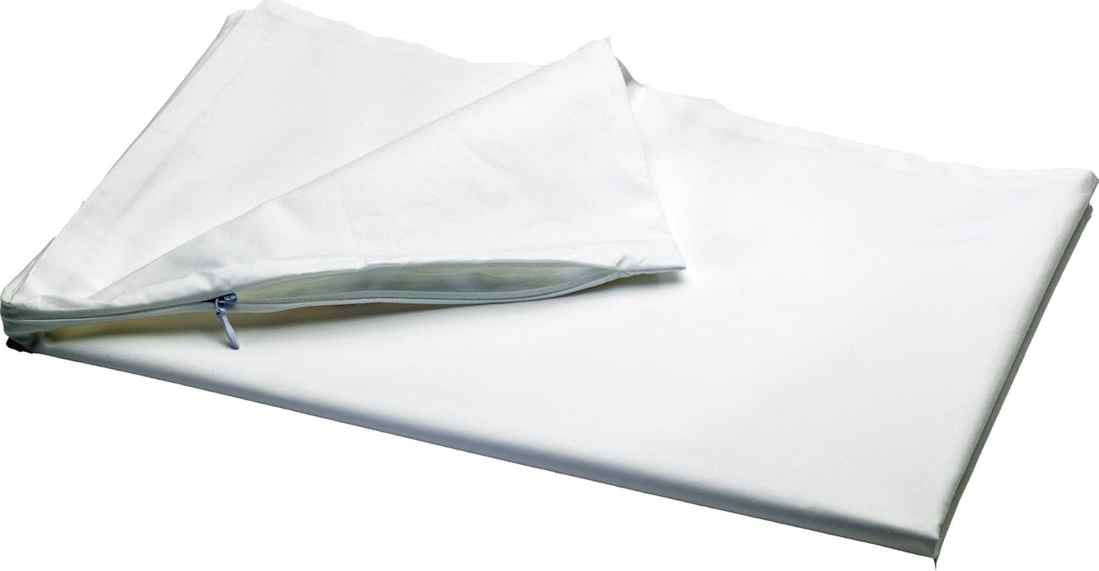 Federa per cuscino Mediflow aloe vera, proteggi cuscino, cotone, bianco, 40 X 80 cm Naty Shop cuscini standard