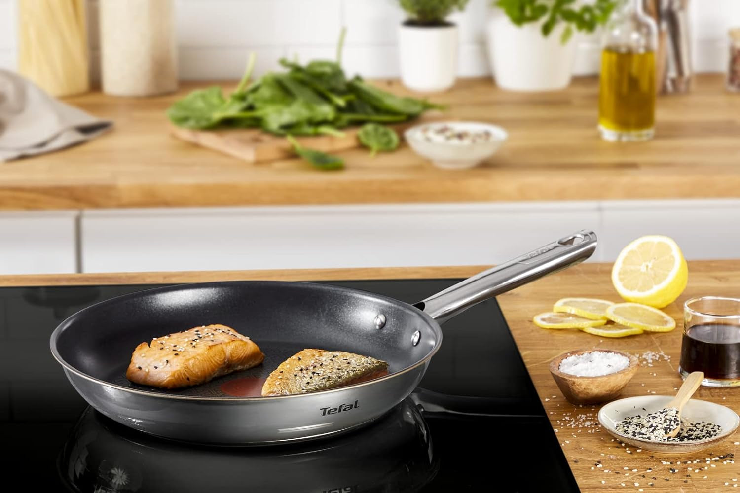 TEFAL DUETTO Set pentole 3 pezzi 20/24/28 cm, induzione Pentole e Padelle Naty Shop