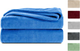 Komfortec soffice coperta, coperta comoda, coperta in pile, certificata Oeko-Tex, super morbida, 150X200 Cm, 260 G/M², beige Letti e coperte Besuche den Komfortec-Store Blu 150 X 200 Cm