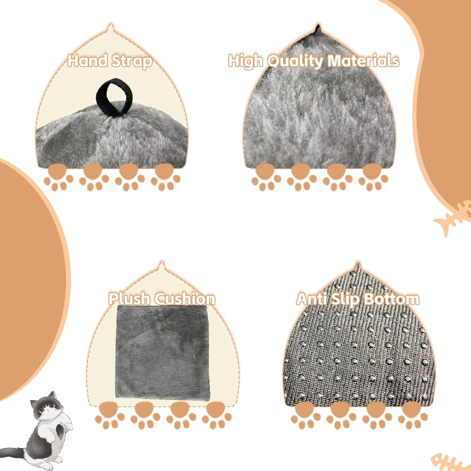 Coperte e Arredi, Animali Domestici, Grotte e Casette, Gatti, Letti per gatti, Gatti - Letti, materassi