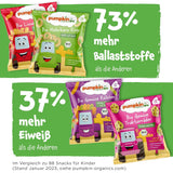 Pumpkin Organics Anelli multicereali per bambini con carota e mango (confezione da 8) Snack per bambini senza additivi a partire dai 12 mesi - Snack croccanti per bambini senza allergeni² e senza glutine³ (8 x 20 g)