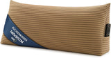 Cuscino in piuma, cuscino schienale, cuscino in velluto, larghezza 70 cm - cuscino lettura per letto, divano e divano, cuscino divano grande, cuscino da parete, cuscino divano, cuscino lettura, cuscino supporto schiena, grigio chiaro