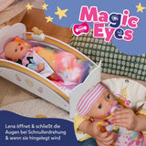 BABY Born Lena (Ragazza) - bambola 36 cm - 7 funzioni, compresi accessori e materasso - Funziona completamente senza batterie - Adatto a bambini piccoli a partire da 1 anno