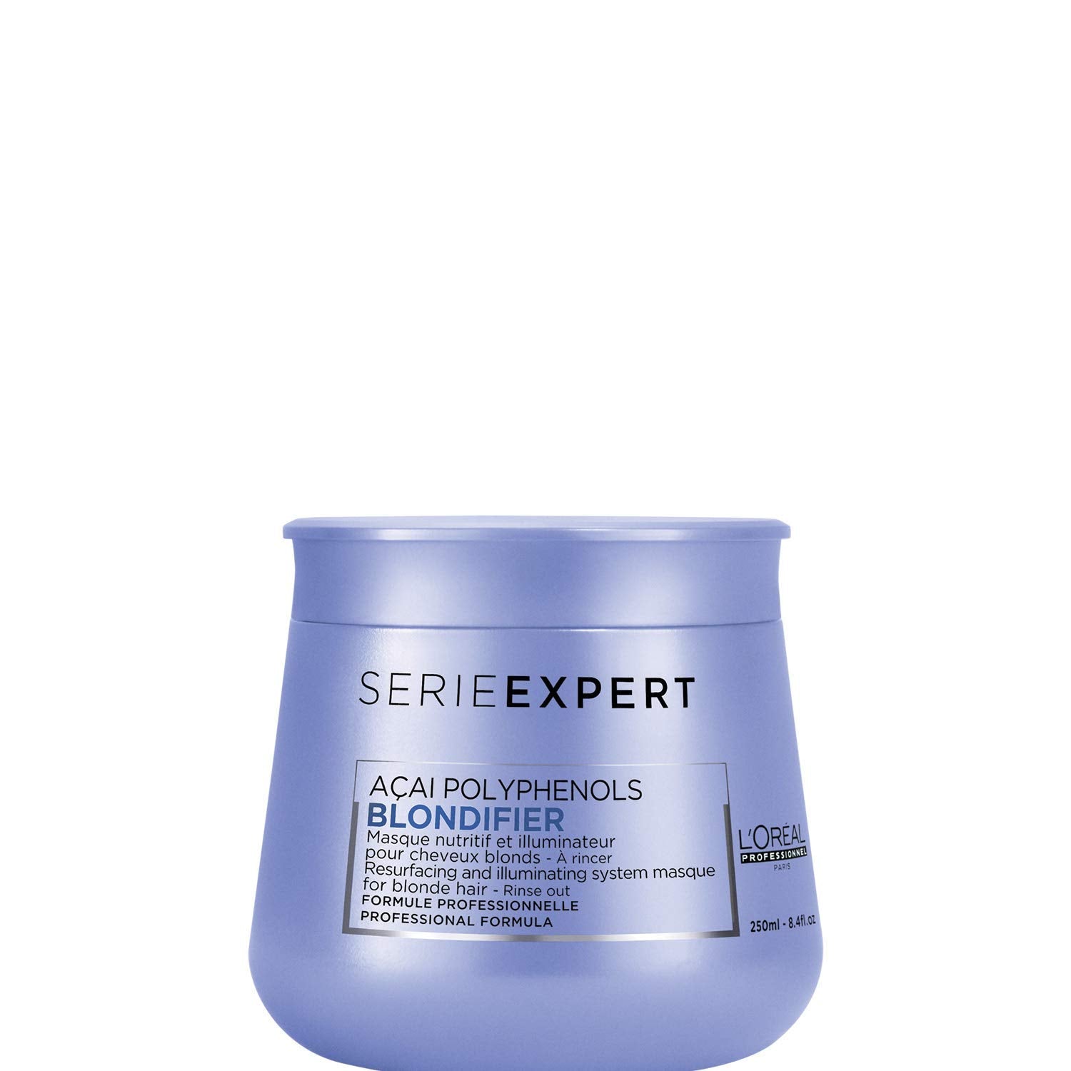 L'Oreal Professionnel | Maschera nutriente per capelli biondi e decolorati, estratto di frutto di Açai, Serie Expert, maschera bionda Maschera per capelli Naty Shop Blondifier Mask Old