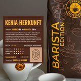 Ormado Coffee House, Capsule di caffè, Caffè in grani brevettato Kenya - Miscela Arabica e Robusta, Caffè in grani interi per macchine da caffè completamente automatiche, Chicchi tostati, Caffè corpo intero 1 kg, Completamente automatica