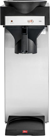 Macchina per caffè espresso professionale con filtro 170 M, con spazio per caraffa in vetro