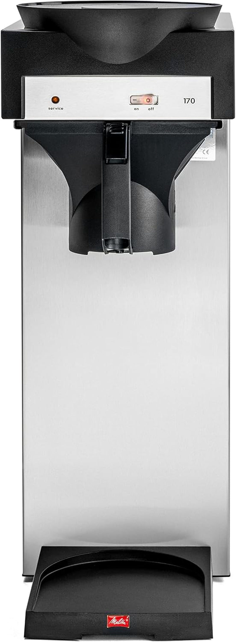 Macchina espresso professionale con filtro 170 MT, caraffa termica per conservazione