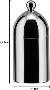 Teiera con cucchiaino Alessi 90024, realizzata in acciaio inossidabile 18/10, lucidata a specchio