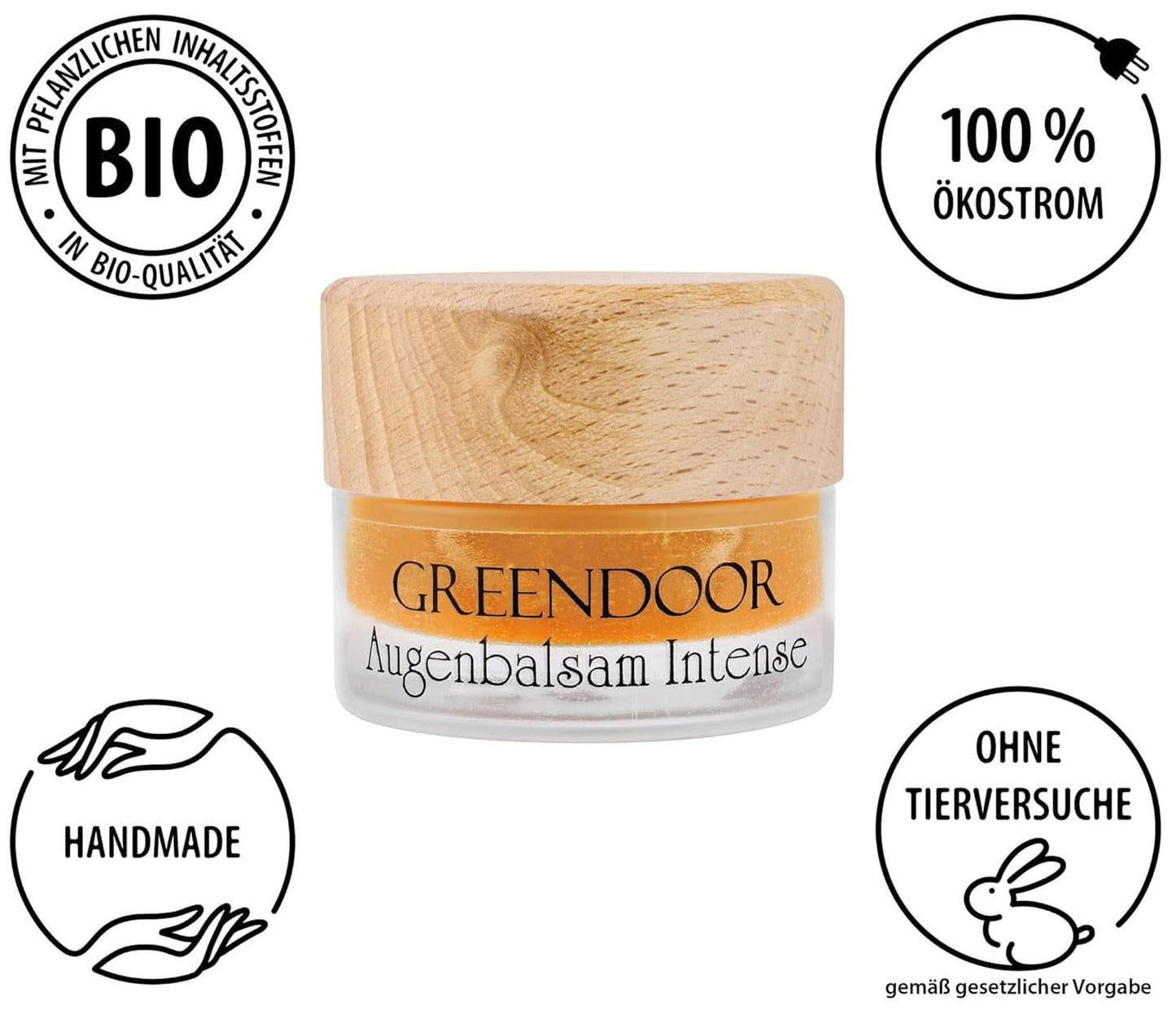 GREENDOOR Balsamo Occhi Intenso 15ml Cosmetica e Bellezza Naty Shop