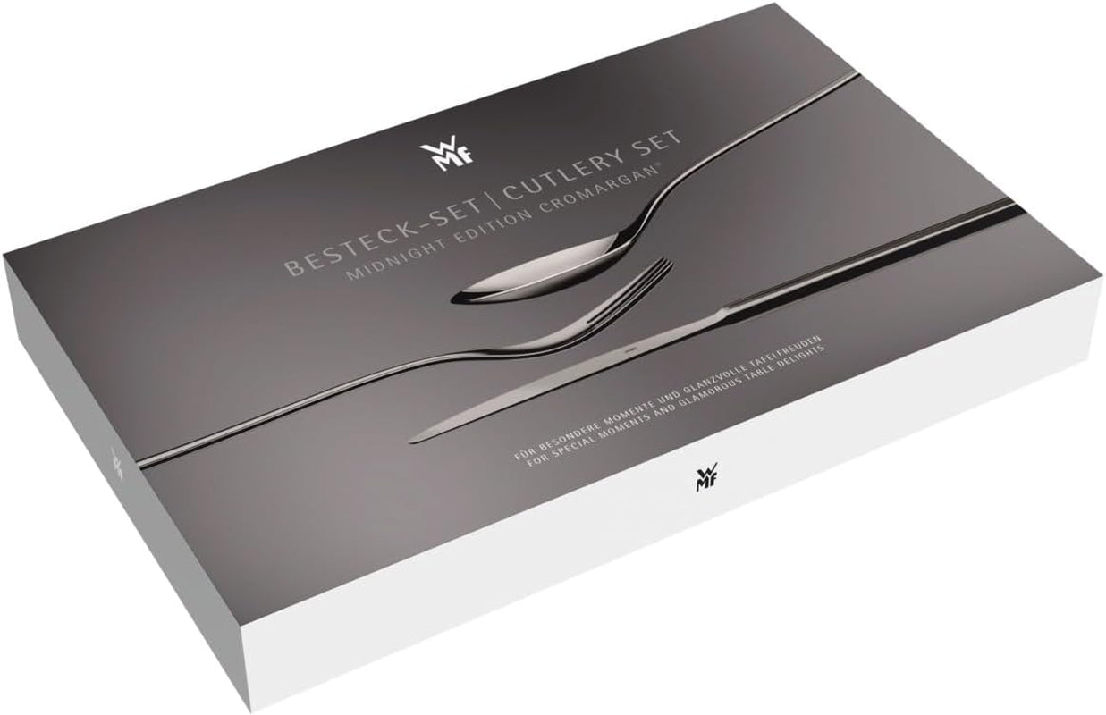 Servizio posate WMF Sitello per 6 persone, Midnight Edition, 30 pezzi Kitchen Naty Shop
