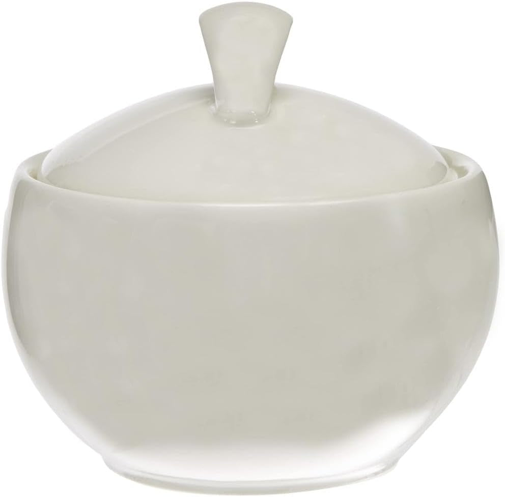 Villeroy & Boch New Cottage Sugar Bowl Basic, 450 ml, altezza: 6,5 cm, porcellana premium, bianca