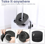 Cuscino per il collo Cuscino da viaggio in memory foam Cuscino per il collo in memory foam dal design ergonomico con maschera per gli occhi 2 tappi per le orecchie e custodia Perfetto per dormire in viaggio Quando si viaggia Naty Shop Cuscini ortopedici cervicali