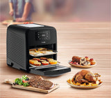 Tefal Easy Fry Oven & Grill Friggitrice ad aria calda 9 in 1, 11 L Per 6 porzioni, 7 accessori, 8 programmi, ricette online Elettrodomestici Naty Shop