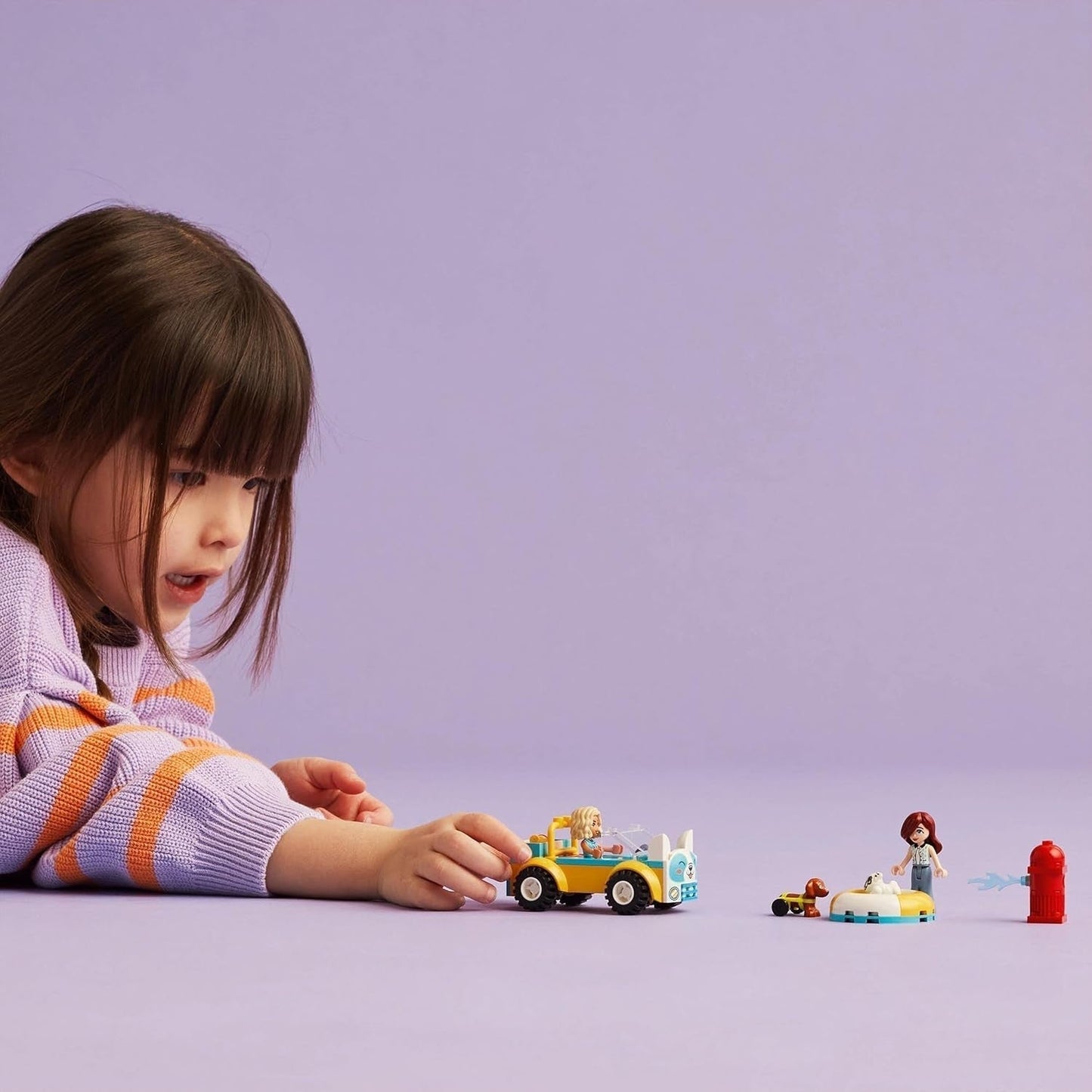 LEGO Friends Sala mobile per la toelettatura dei cani, set da gioco con veicoli per animali, giocattolo per bambini con 2 personaggi e 2 cani per ragazze e ragazzi a partire da 4 anni, set per la toelettatura dei cani 42635 Set da costruzione Beuche den LEGO-Store