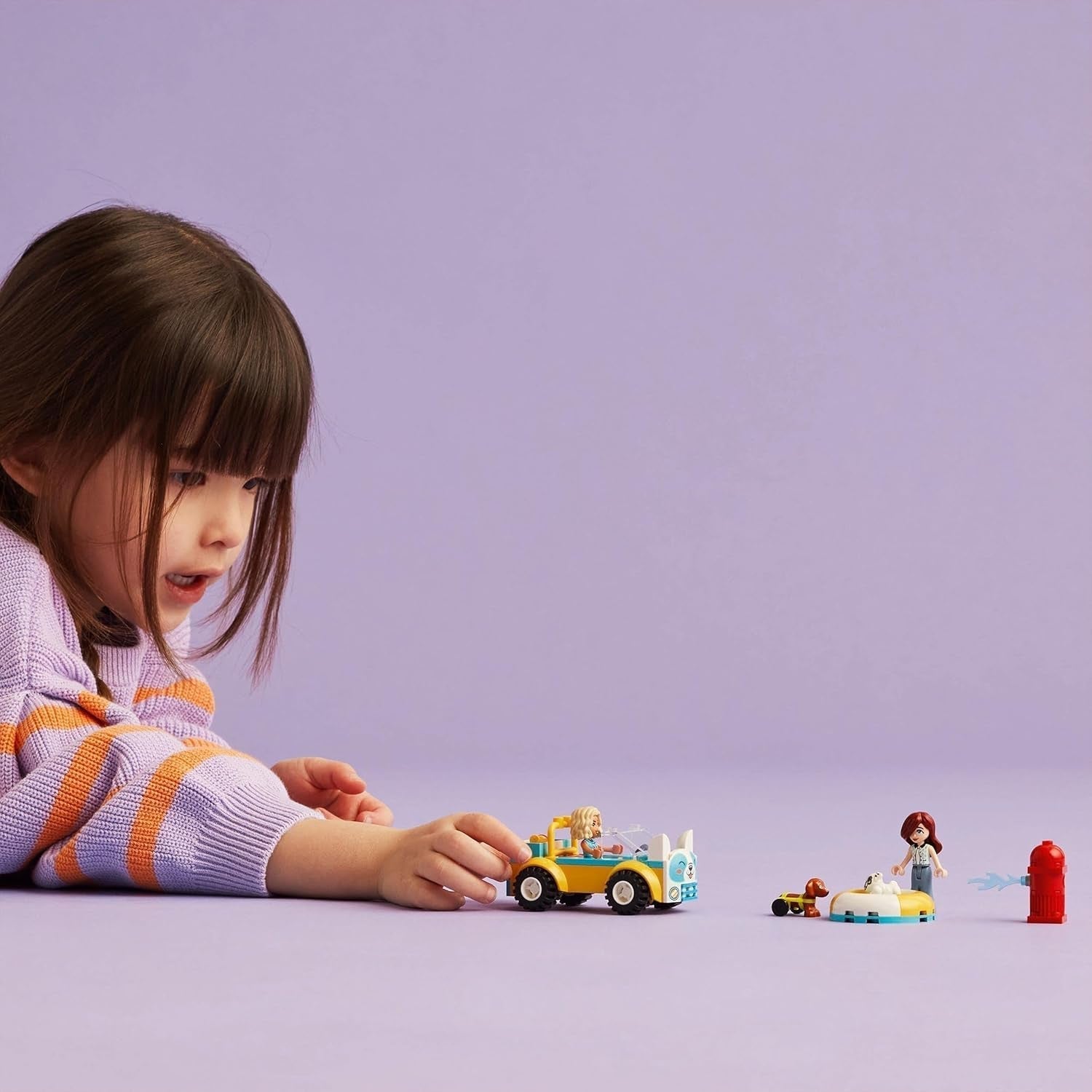 LEGO Friends Sala mobile per la toelettatura dei cani, set da gioco con veicoli per animali, giocattolo per bambini con 2 personaggi e 2 cani per ragazze e ragazzi a partire da 4 anni, set per la toelettatura dei cani 42635 Set da costruzione Beuche den LEGO-Store