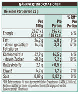 Nestlé Gingerbread, uno snack delizioso e croccante al gusto di pan di zenzero, ricoperto di cioccolato al latte e rifinito con strisce decorative di cioccolato fondente, confezione da 4 (1 x 115g)