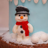 Katy Sue, stampo in silicone, pupazzo di neve cucina Naty Shop
