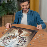 Ravensburger Puzzle 12000459 - Il Cervo Magico - Puzzle da 1000 pezzi per adulti e bambini dai 14 anni, puzzle del cervo Puzzle Naty Shop