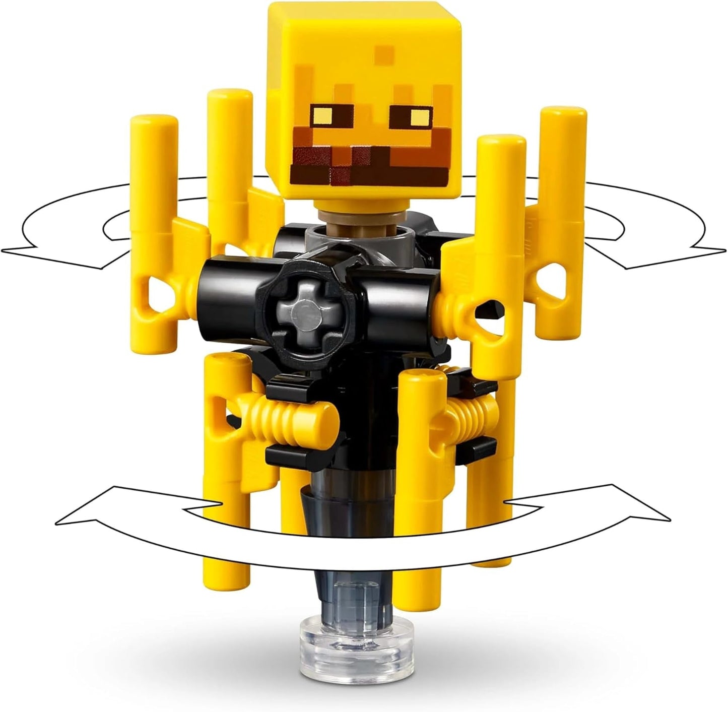 LEGO Minecraft Duello di lava nelle profondità, Giocattolo per fan dei videogiochi, Fortezza con minifigure tra cui Alex, Scheletro Wither, Lohe e Strider, Regalo per ragazze e ragazzi di 6 anni 21266 Set da costruzione Beuche den LEGO-Store