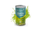 Matcha per latte Miscela di tè verde con zucchero di canna, 400 g, vegano, per 20 porzioni