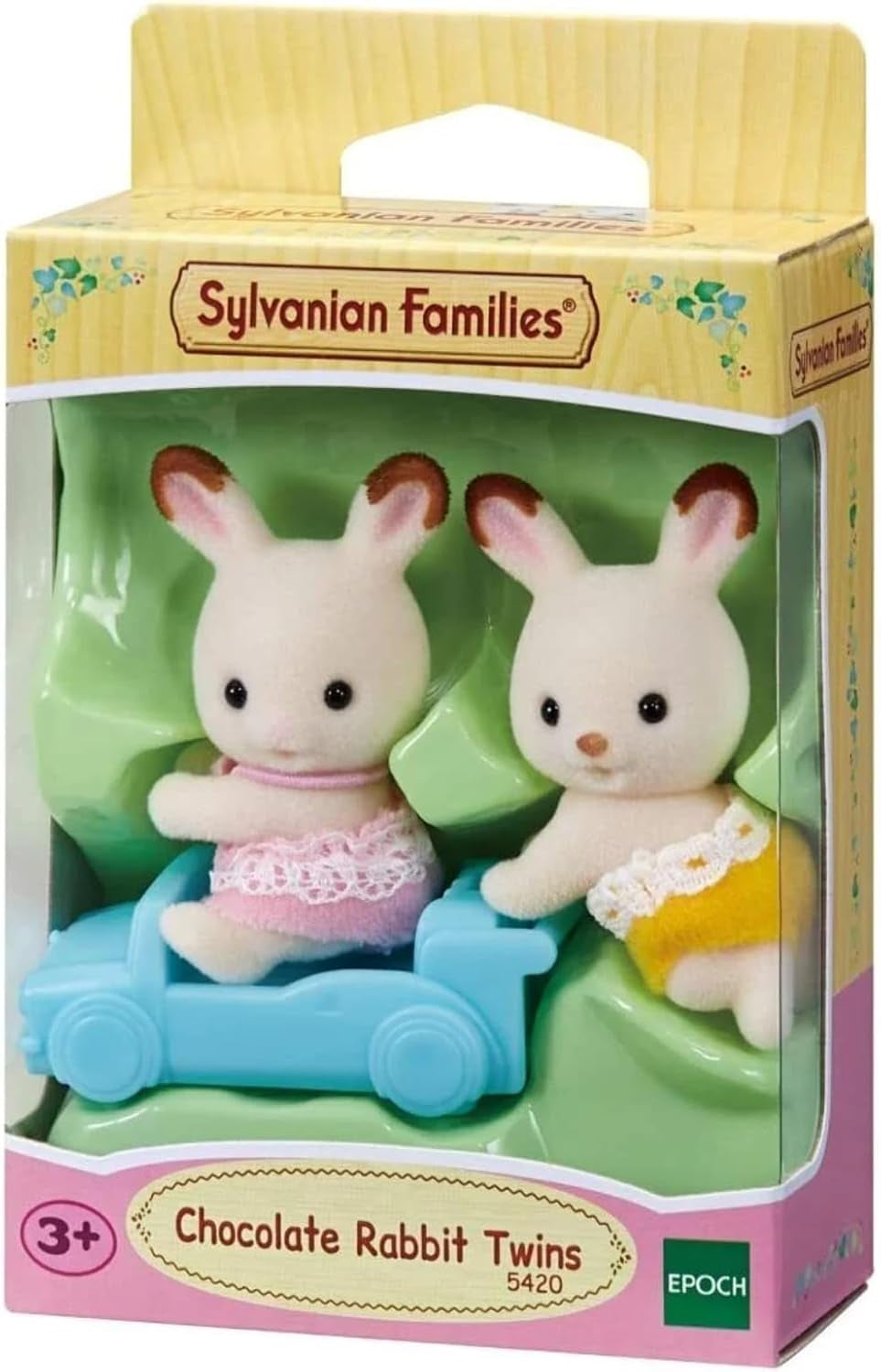 Sylvanian Families L5420 Gemelli Coniglio Cioccolato - Figure della casa delle bambole Naty Shop Dolls Titolo predefinito