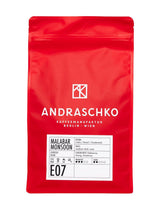 Miscela Malabar Monsoon Espresso - 100% Arabica da Indien, Brasilien & Guatemala - säurearm & ausgefungen mit Nektarine, Honig & Haselnuss - ganze Bohnen, tostatura media scura - 1kg