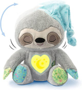 VTech Baby Schnarchi, il bradipo addormentato - Simpatico peluche per aiutarti ad addormentarti - Con suoni naturali e quotidiani, musica e luce notturna - Per bambini dalla nascita Bebe Toys Naty Shop