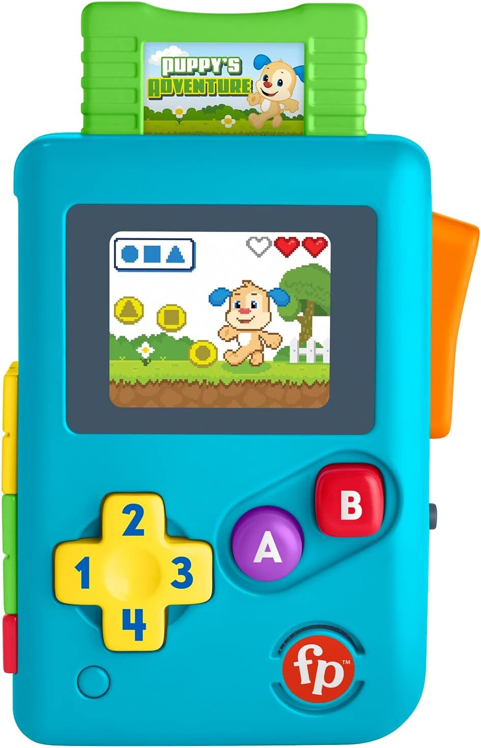 Fisher-Price HBC86 - Learning fun Lil' Gamer, giocattolo musicale per attività e apprendimento, versione tedesca, per neonati e bambini da 6 a 36 mesi Baby Toys Naty Shop Italia Multi