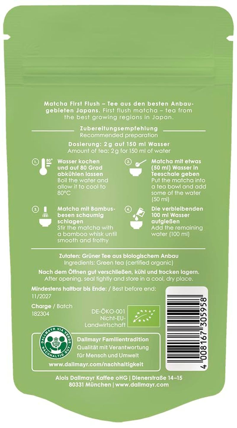 Tè Matcha biologico 30 g