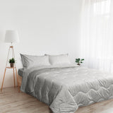 Foppapedretti Trapunta Nacht&Natura matrimoniale 2P; onda perlata, rivestimento 100% cotone, Trapunte e trapunte Made in Italy Naty Shop
