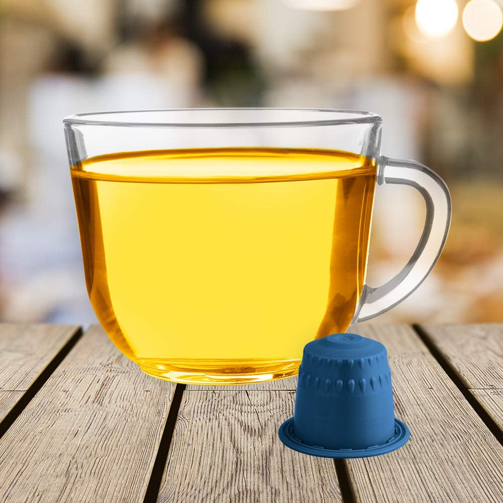 - Zitronentee - Kapselmaschinen - compatibile esclusivamente con NESPRESSO - 40 caps