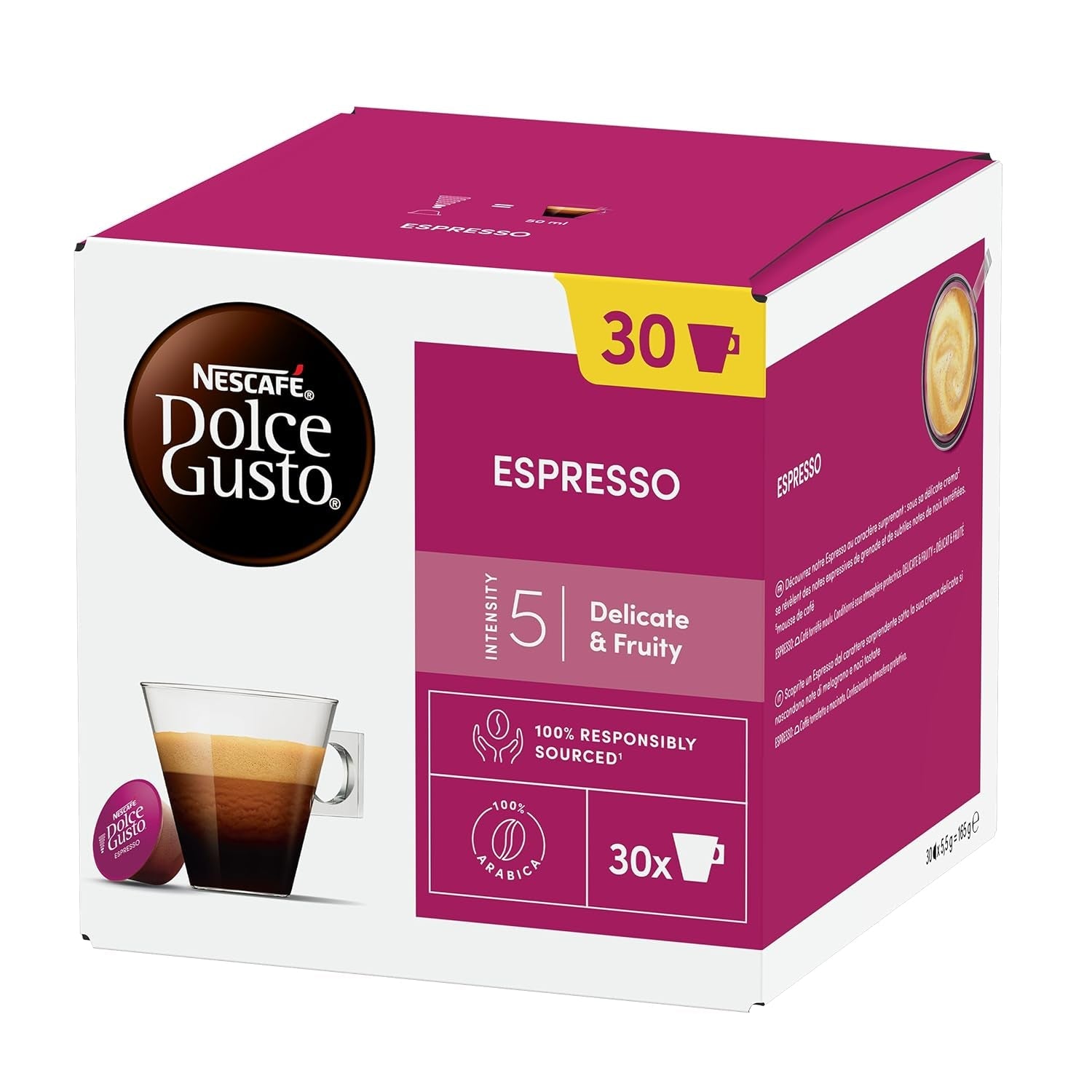 Vifycim Gusto Espresso – Café – 90 Capsule (3 Boîte XL x 30 Stück)