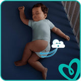 Pannolini Pampers 81657566 Pantaloni Baby-Dry, bianchi