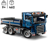 Giocattolo LEGO Technic Autocarro con cassone ribaltabile con volante e autocarro con cassone ribaltabile mobile - veicolo da costruzione blu - idea regalo per compleanni o vacanze - set di costruzione per ragazzi e ragazze a partire da 9 anni 42203 Set di costruzione Besuche den LEGO-Store