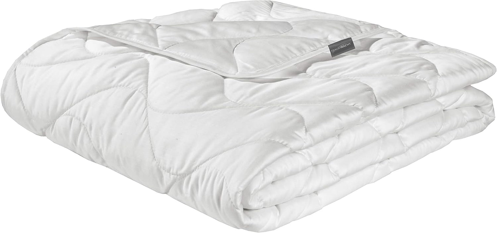 Traumnacht Exklusiv Piumino estivo leggero Realizzato in 100% seta selvatica, certificato Oeko-Tex, made in Germany, peso imbottitura: 550Gr, 135 X 200 Cm Piumini e trapunte Naty Shop