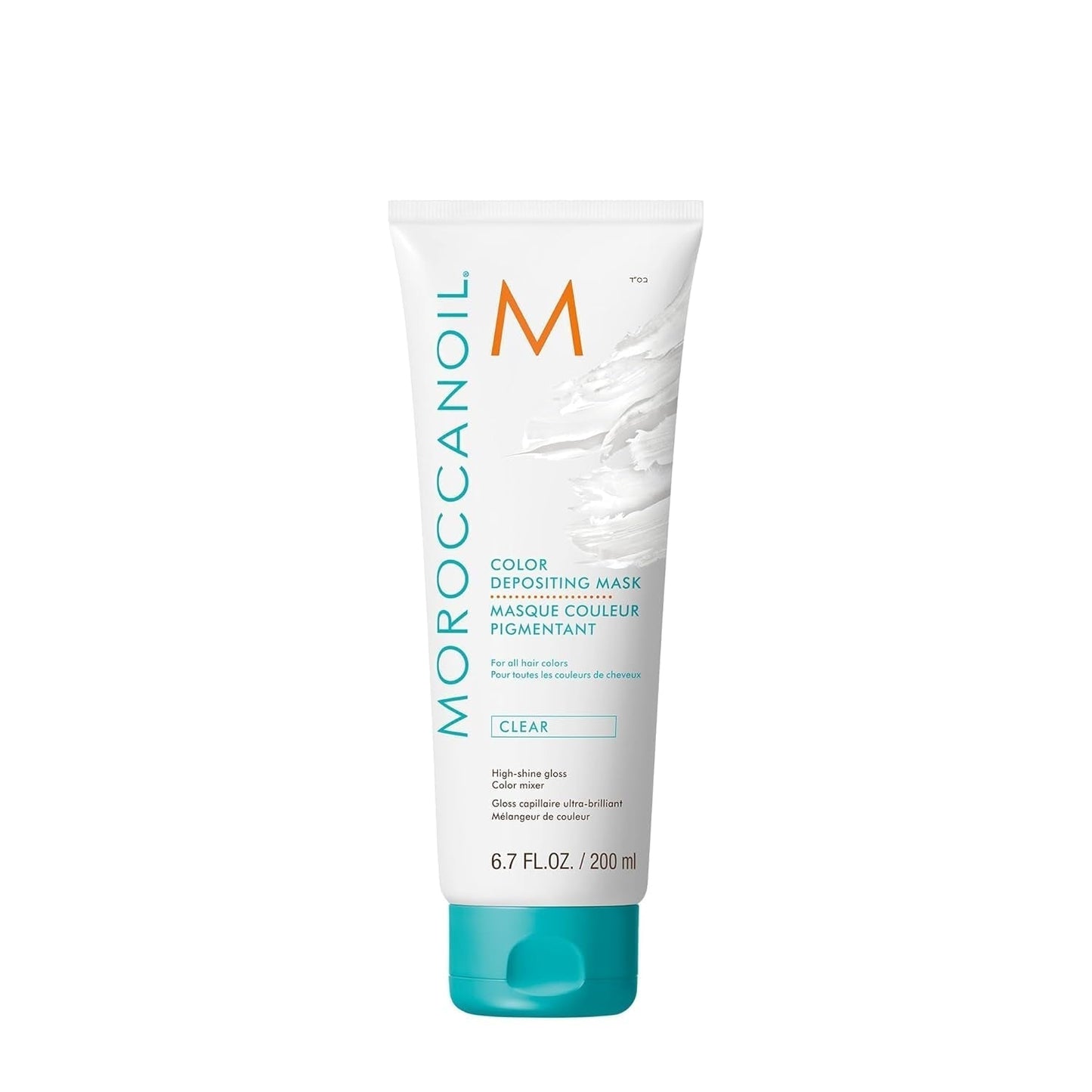 Moroccanoil High Shine Gloss - Maschera per deposizione di colore trasparente, 200 ml Naty Shop Hair Mask Titolo predefinito