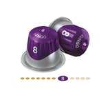 Jacobs Kaffeekapseln Lungo Intenso, Intensität 8/12, 10 x 20 Getränke, Nespresso* compatibile Kaffee Kapseln, 200 Kapseln
