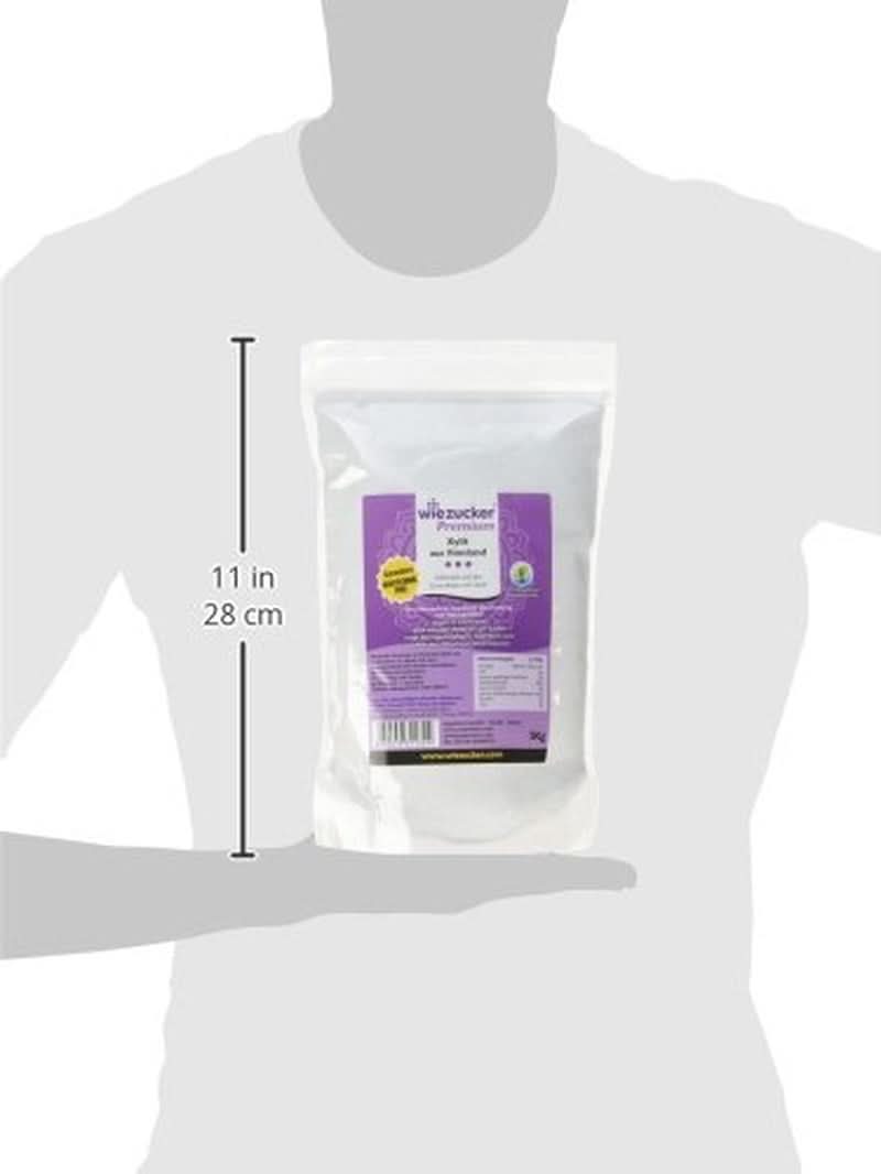 Zucchero di betulla originale dalla Finlandia, 1 Kg Dolcificanti Naty Shop