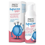 PopoLino Baby fondo morbido in schiuma al posto delle salviette umidificate. Schiuma detergente cosmetica vegana e naturale! Schiuma per i sederi con aloe vera, amamelide, bergamotto e vitamina E. Rende felici i sederi e l'ambiente.