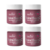 Indicazioni colorazione semipermanente per capelli scatola da 100 ml confezione da 4 (Pillarbox Red) Naty Shop Tintura per capelli Pastel Rose 100 Ml (confezione da 4)