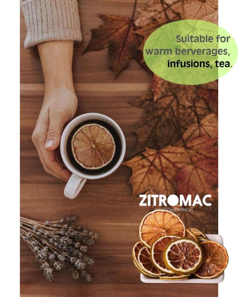 200gr Lime essiccato per cocktail|frutta secca per cocktail senza zucchero, decorazioni, dolci, Natale, bevande, tè|100% naturale Fette di lime essiccate per gin, cocktail serali Prodotti disidratati Naty Shop