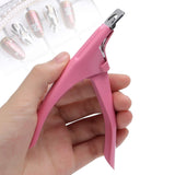 MWOOT 3 Pezzi Pinze Per Unghie Finte Pinze Per Unghie Acriliche, Punte Per Unghie In Acciaio Inossidabile Taglierina Trimmer Strumento Per Manicure Per Unghie In Gel Artificiale Acrilico
