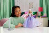 Mattel Wicked: Part 2 della Universal Pictures Glinda Deluxe Bambola con vestito staccabile e 3 accessori, Ispirata al film, JFM13, [Multicolore]